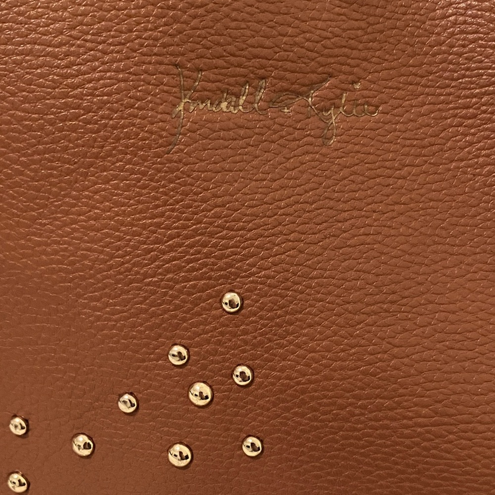 Kendall & Kylie Brown Star-Embellished Tote - Picture 2 of 11